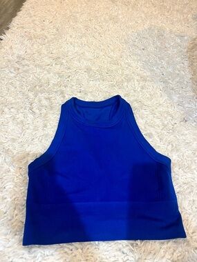 DSG Royal Blue Athletic Crop Tank